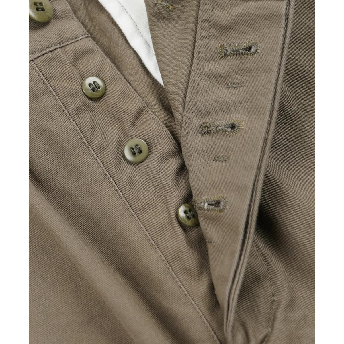 Washed Officer Chino Mud - Chino