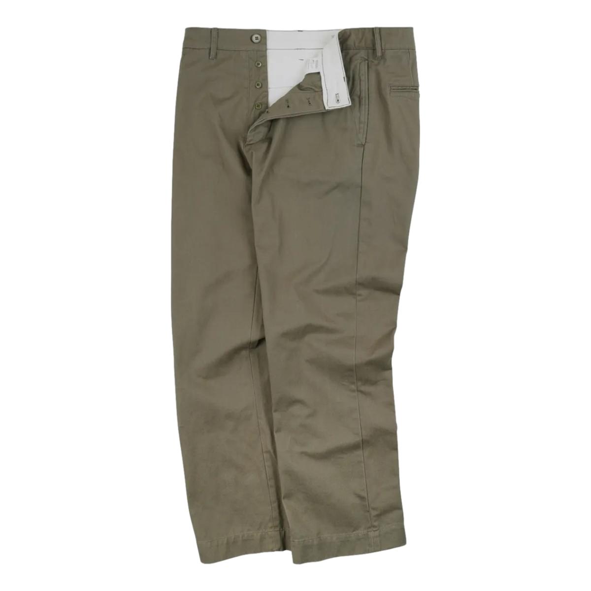 Washed Officer Chino Mud - Chino