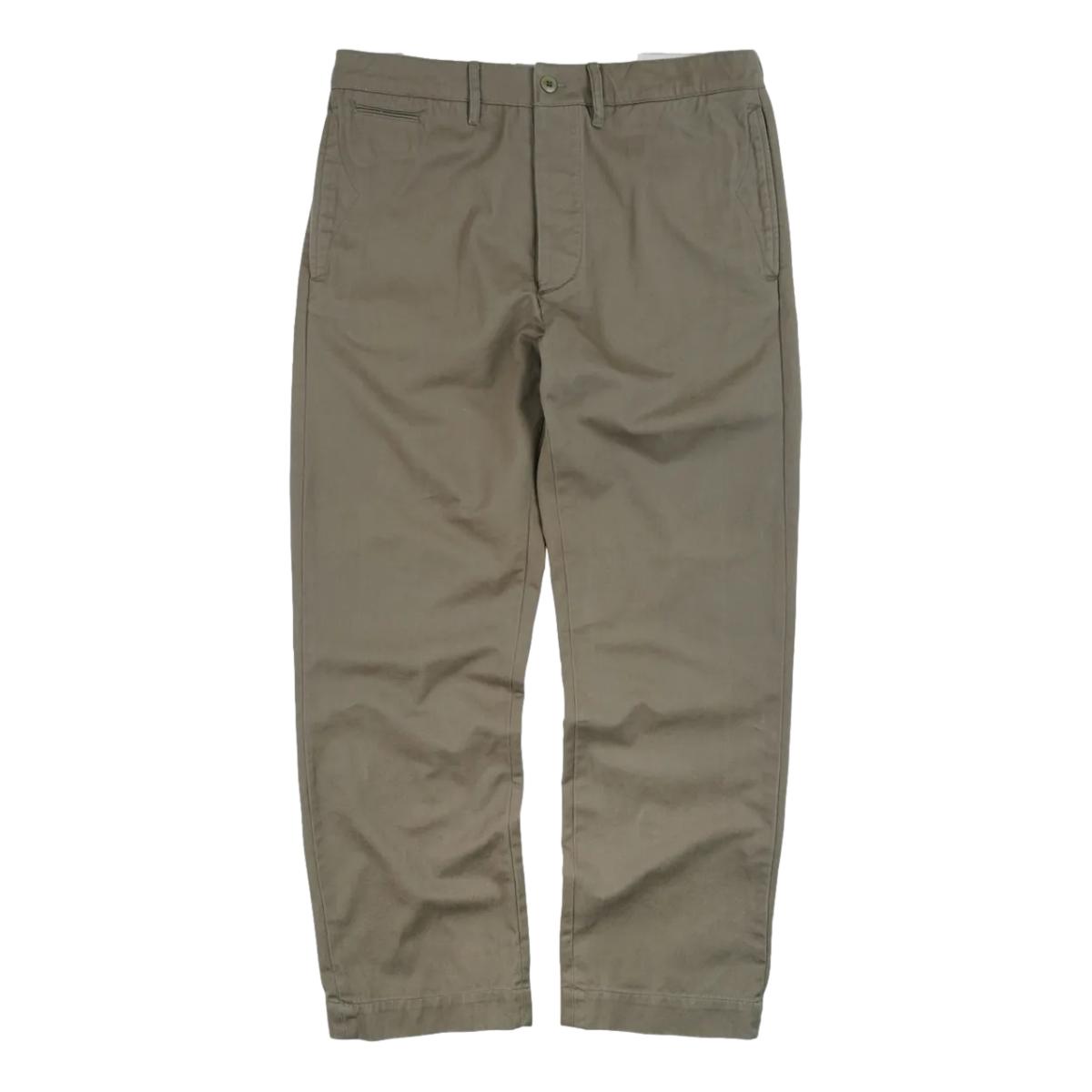 Washed Officer Chino Mud - Chino