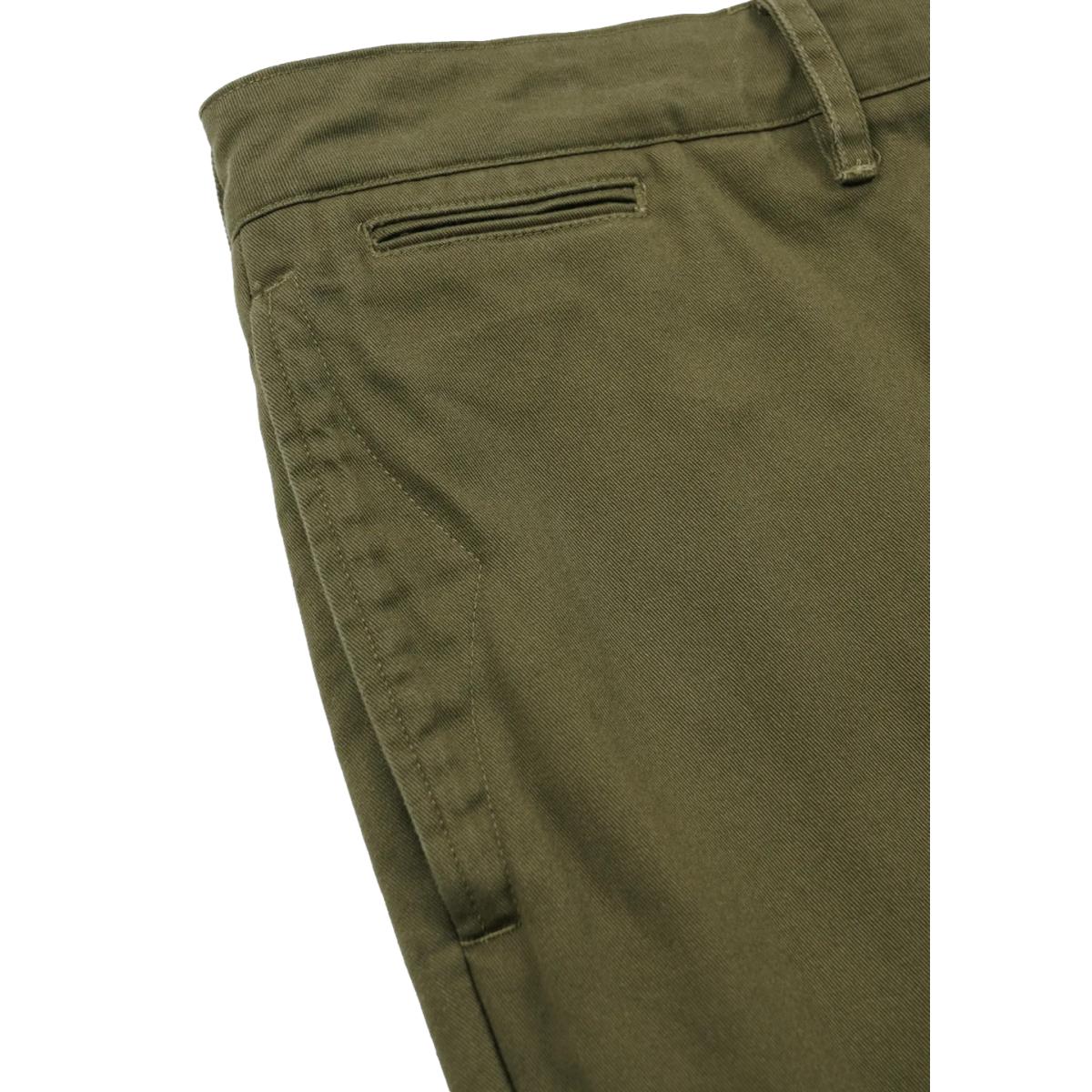Washed Officer Chino Olive - Chino