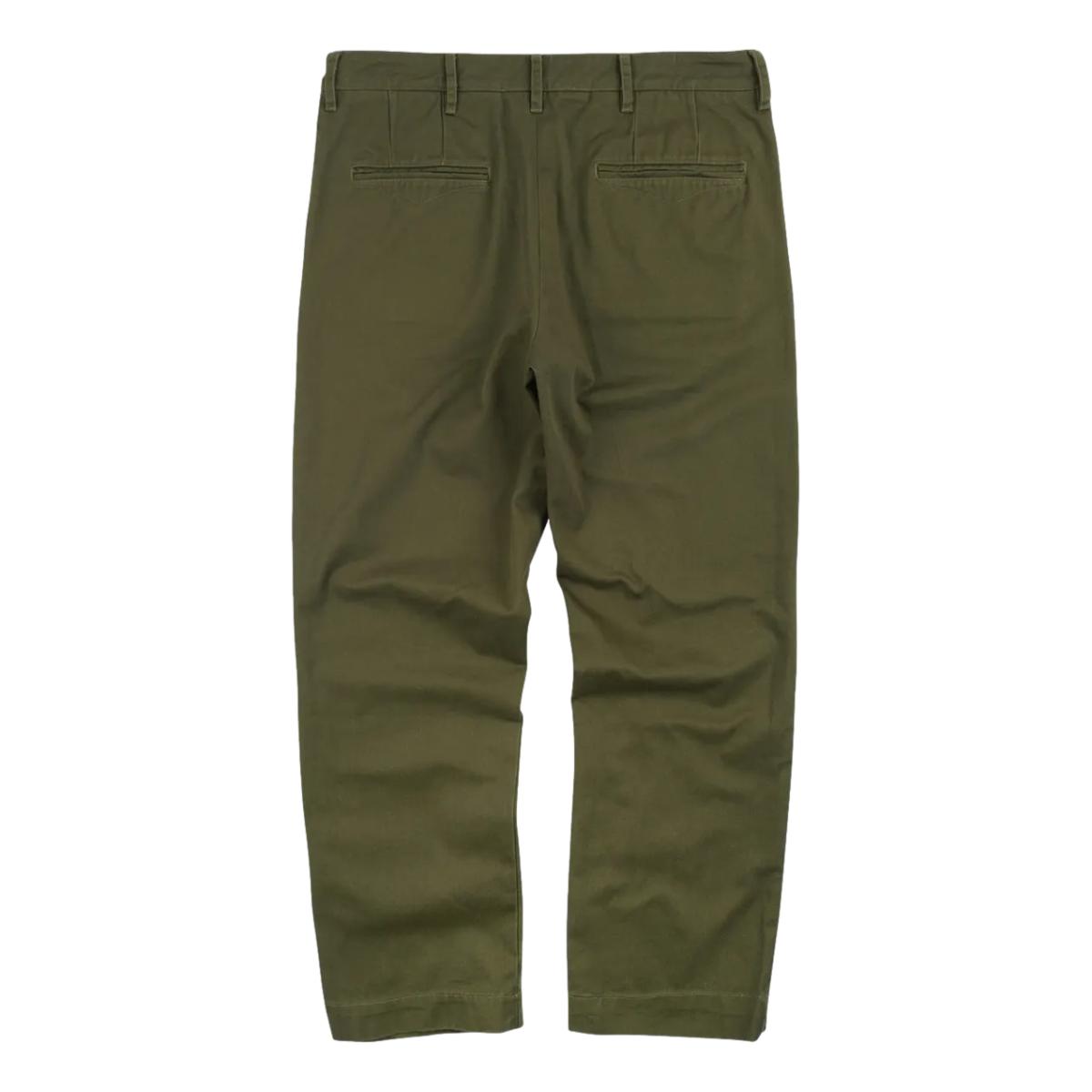 Washed Officer Chino Olive - Chino