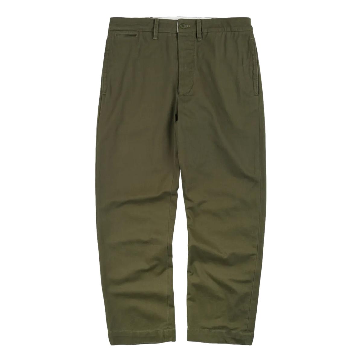 Washed Officer Chino Olive - Chino