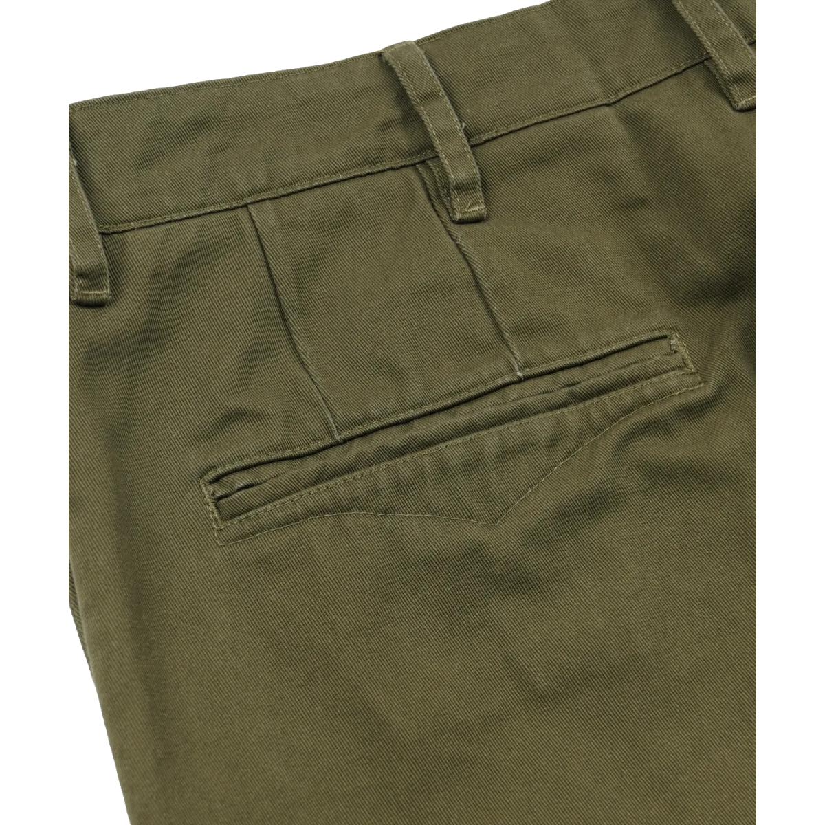 Washed Officer Chino Olive - Chino