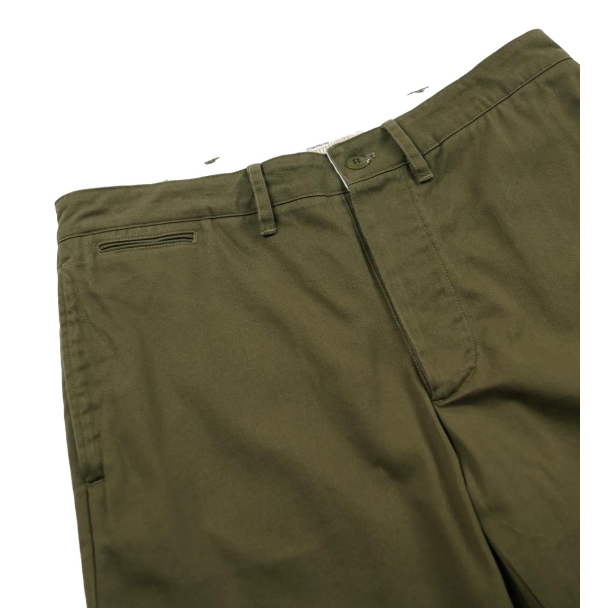 Washed Officer Chino Olive - Chino