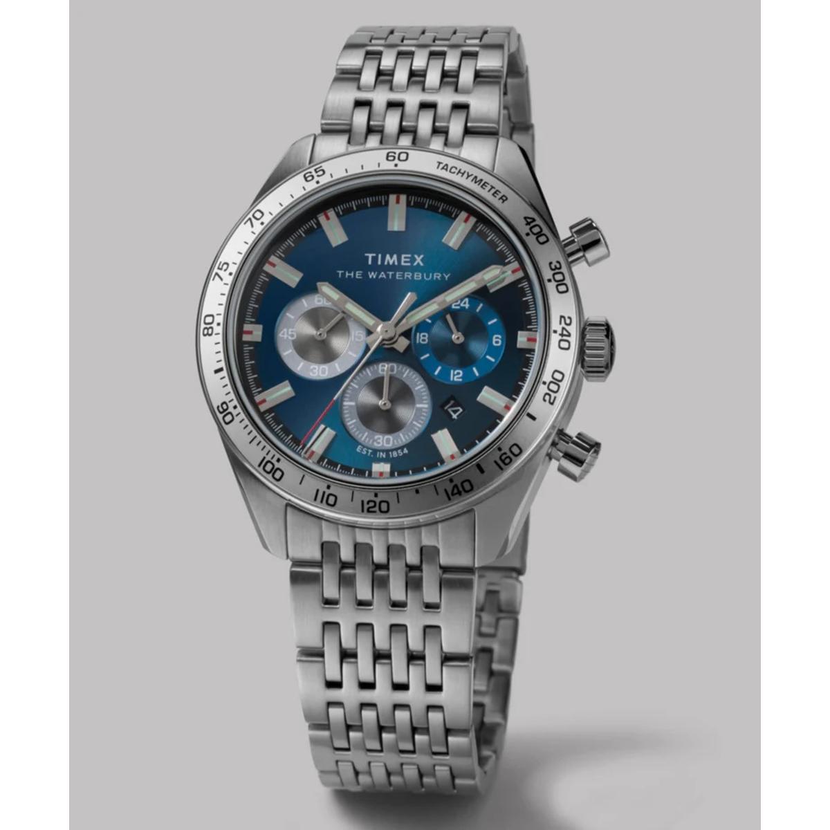 Waterbury Traditional Chronograph 41mm Stainless Steel