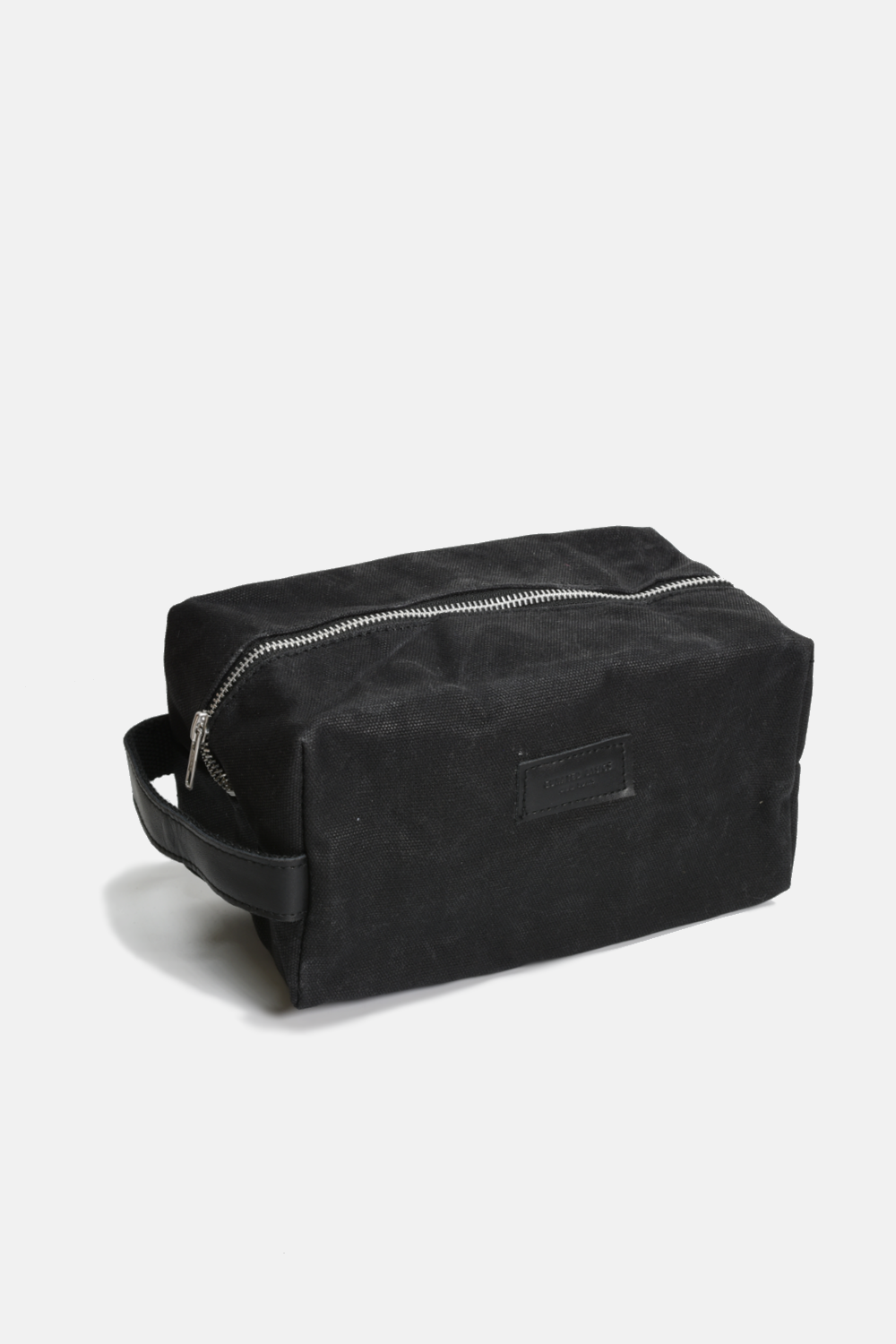 Curated Basics - Waxed Cotton Dopp Kit: Dark Green