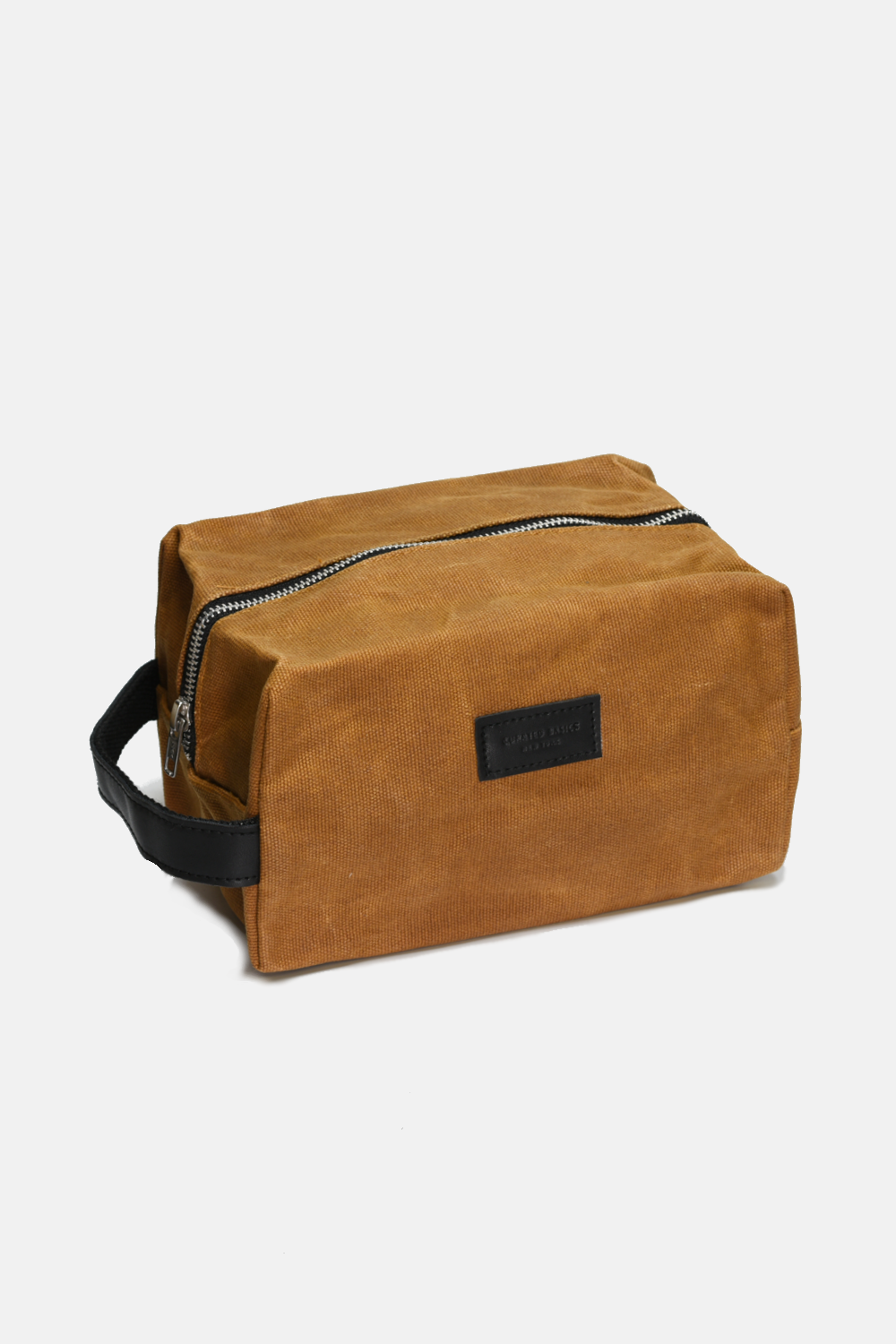 Curated Basics - Waxed Cotton Dopp Kit: Dark Green