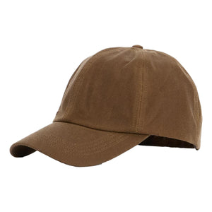 Waxed Sports Cap Tan - Hat