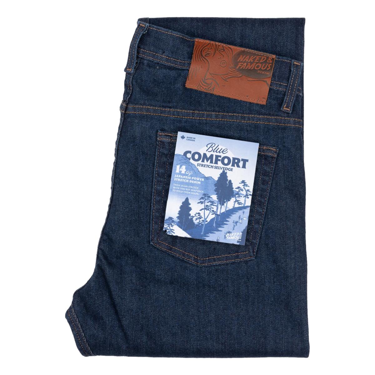 Weird Guy Blue Comfort Stretch Selvedge - Denim