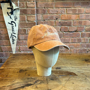 Western Rope Embroidered Dad Hat Rust - Hat