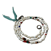 White Bead Necklace - Necklace