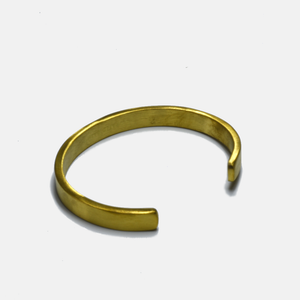 Wide Brass Cuff