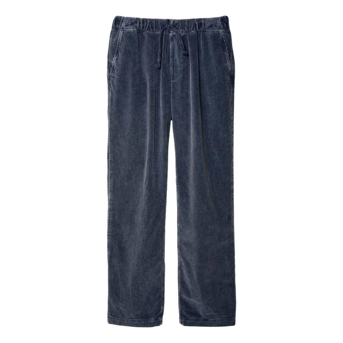 Wide Wale Cord Easy Chino Navy - Pants