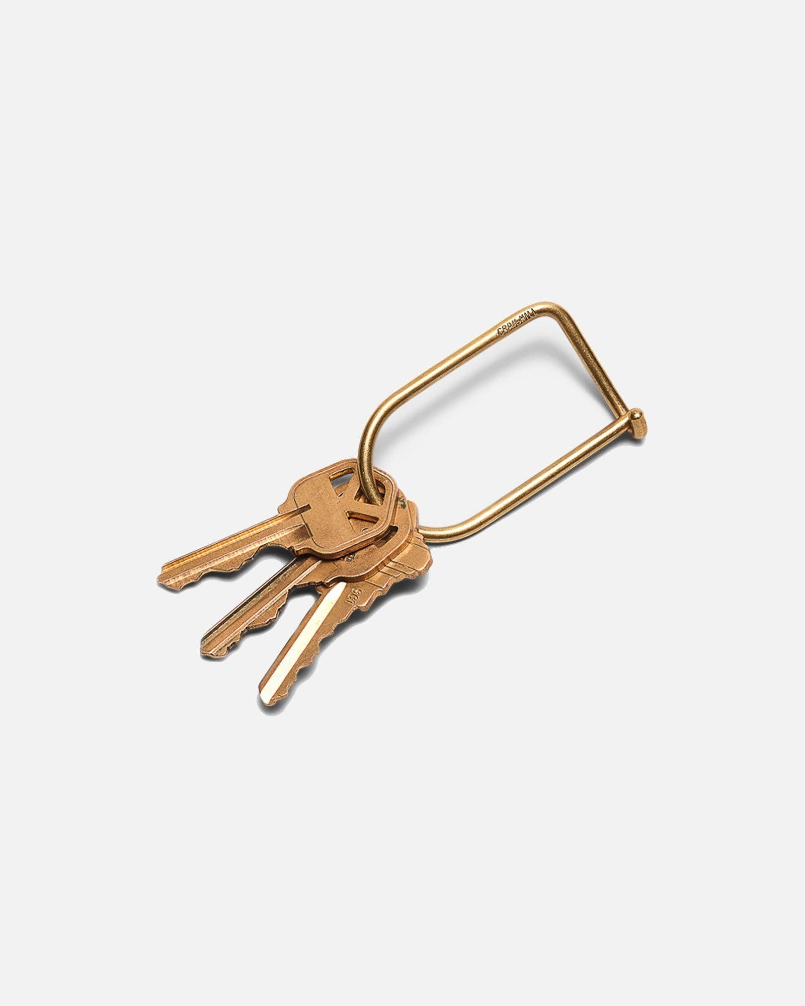 Wilson Keyring - Brass - Brass