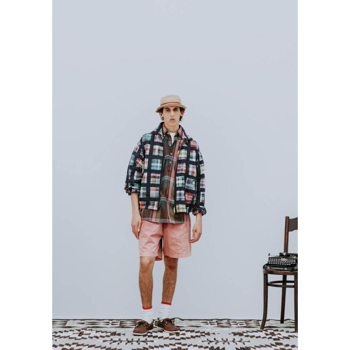 Window Patchwork Madras Jacket - outerwear