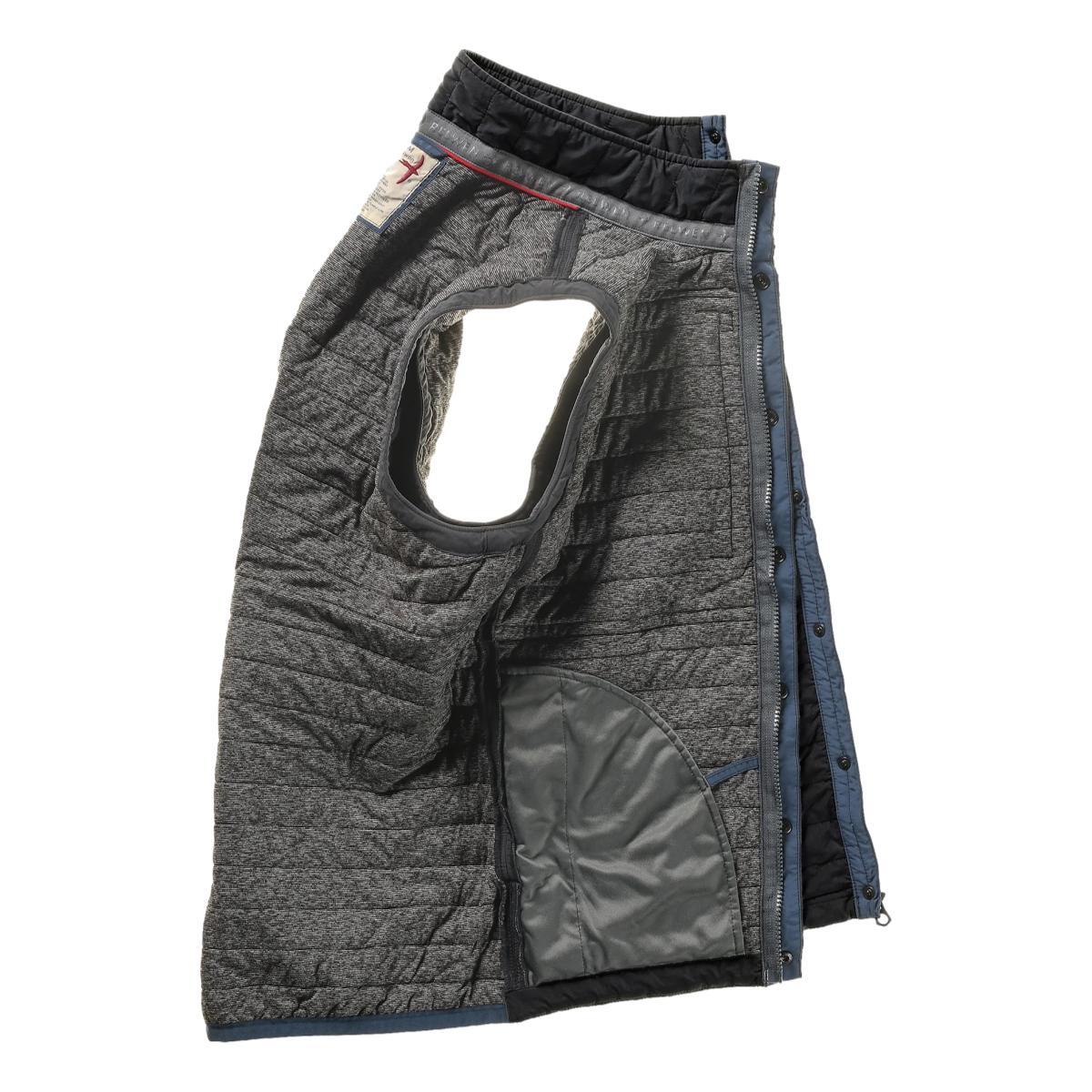 Windzip Vest Black Fade - Jacket