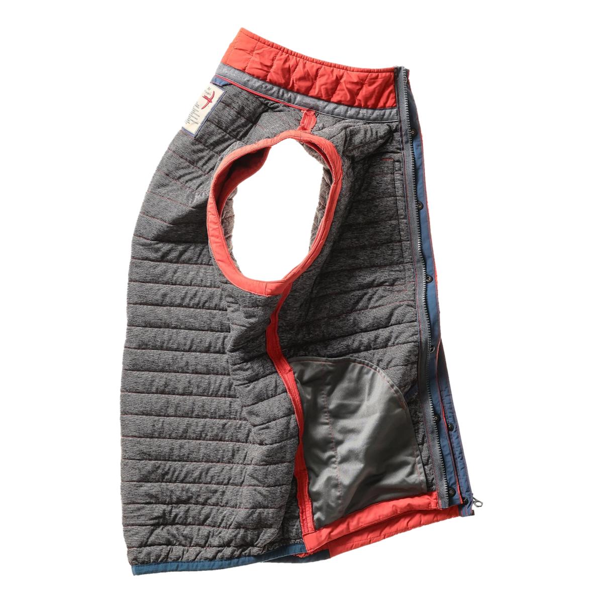 Windzip Vest Dk Orange - Jacket