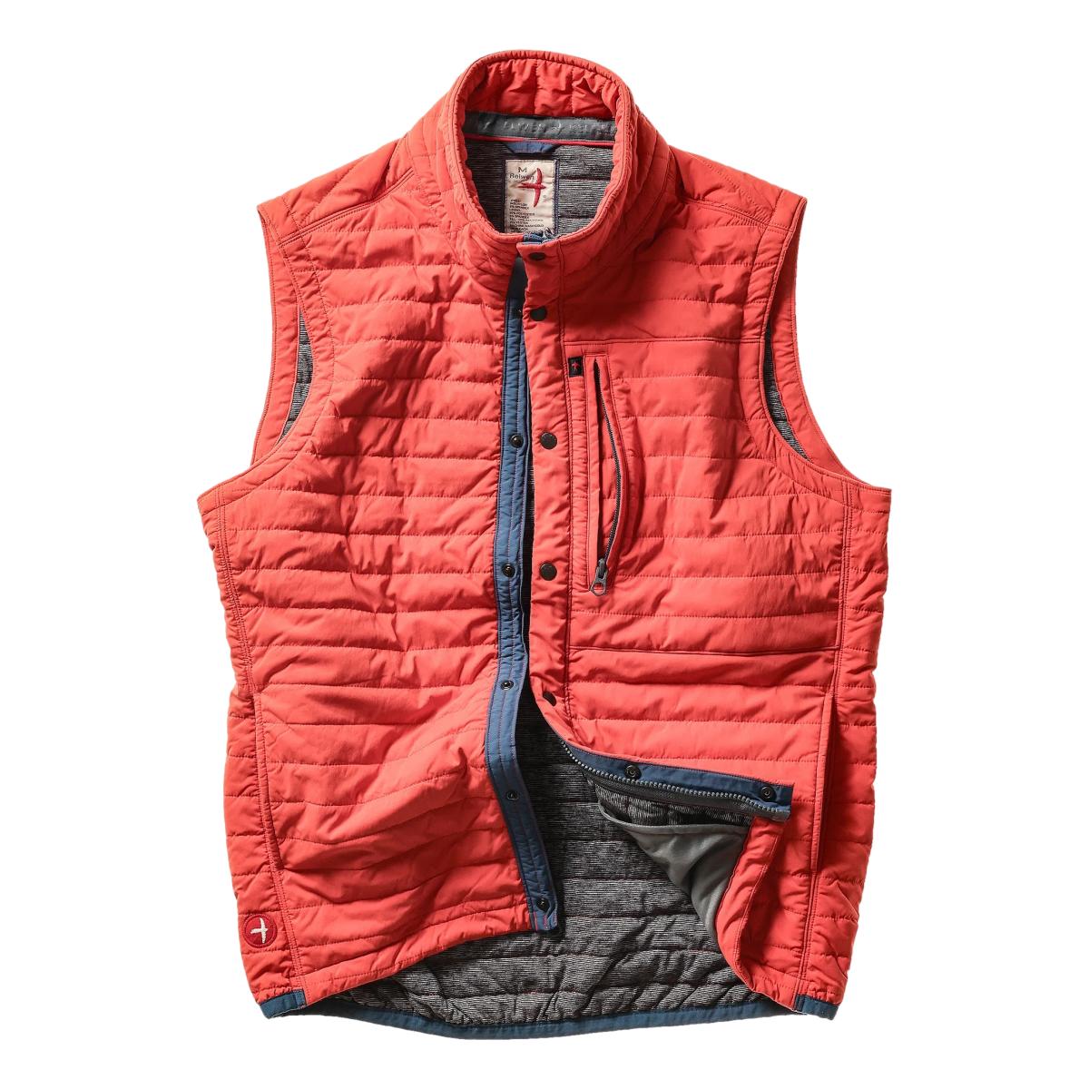 Windzip Vest Dk Orange - Jacket