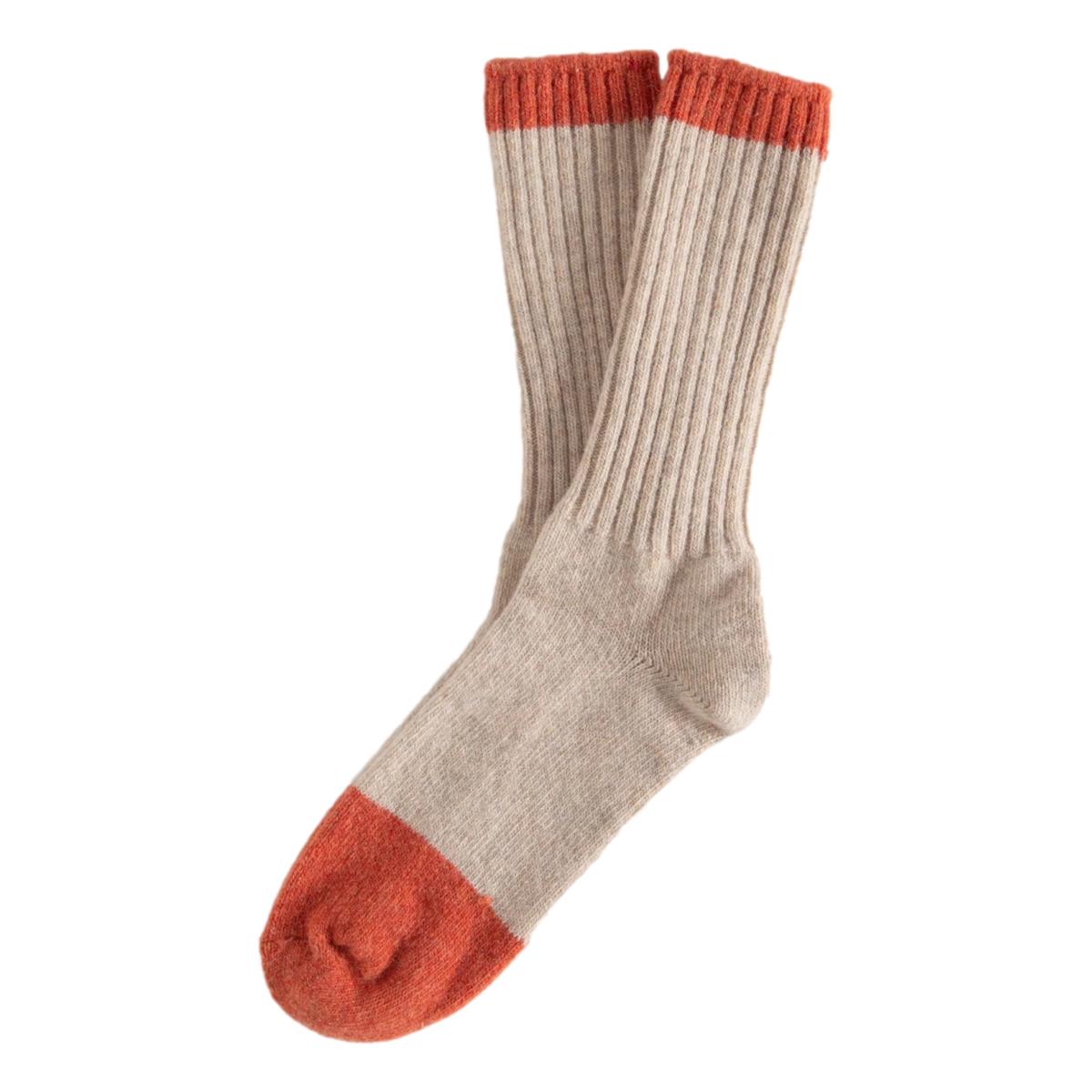 Wool Collection Raw White Socks - Socks