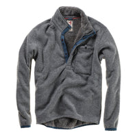 Wool Shag Popover Grey Heather - Pullover