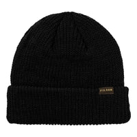 Wool Watch Cap Black Hat