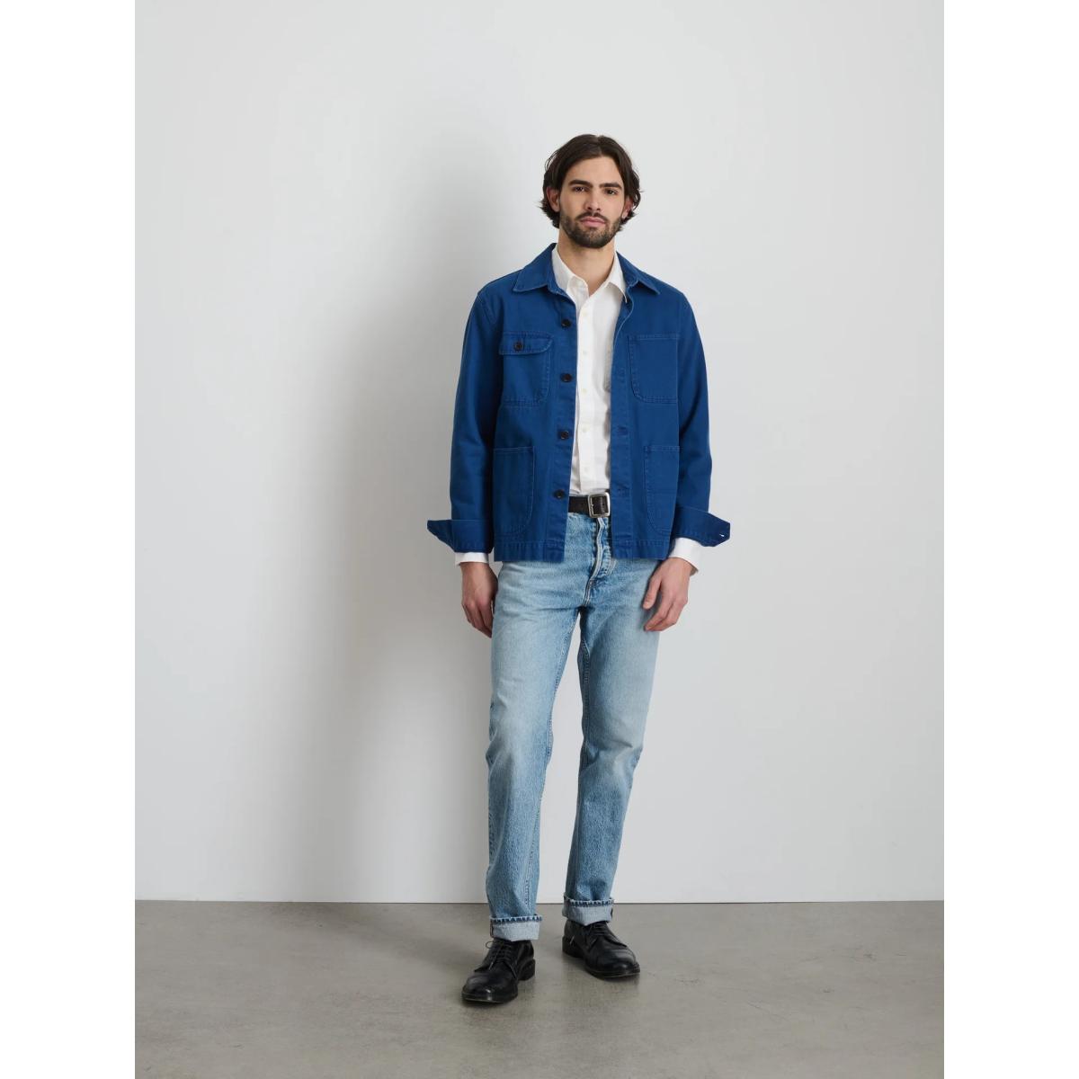 Work Jacket French Navy - Chore Jacket