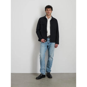 Work Jacket French Washed Black - Chore Jacket