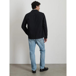 Work Jacket French Washed Black - Chore Jacket