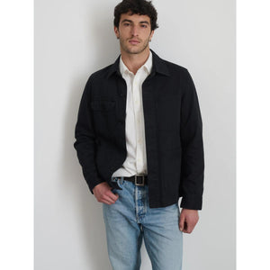 Work Jacket French Washed Black - Chore Jacket