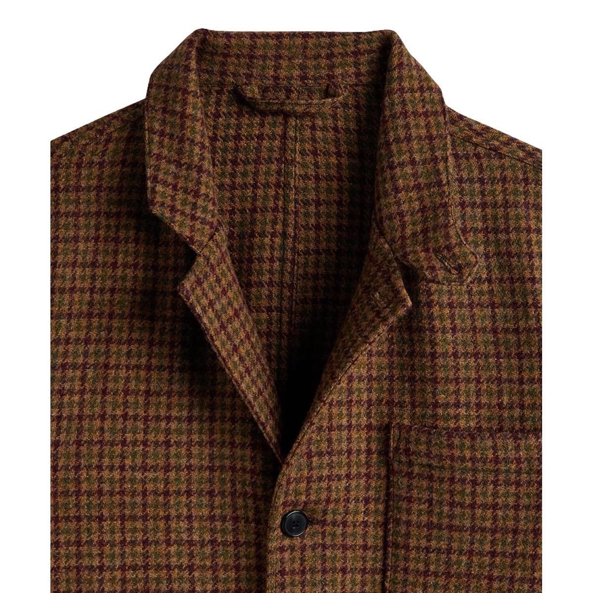 Working Blazer Wool Pied Poule - Blazer