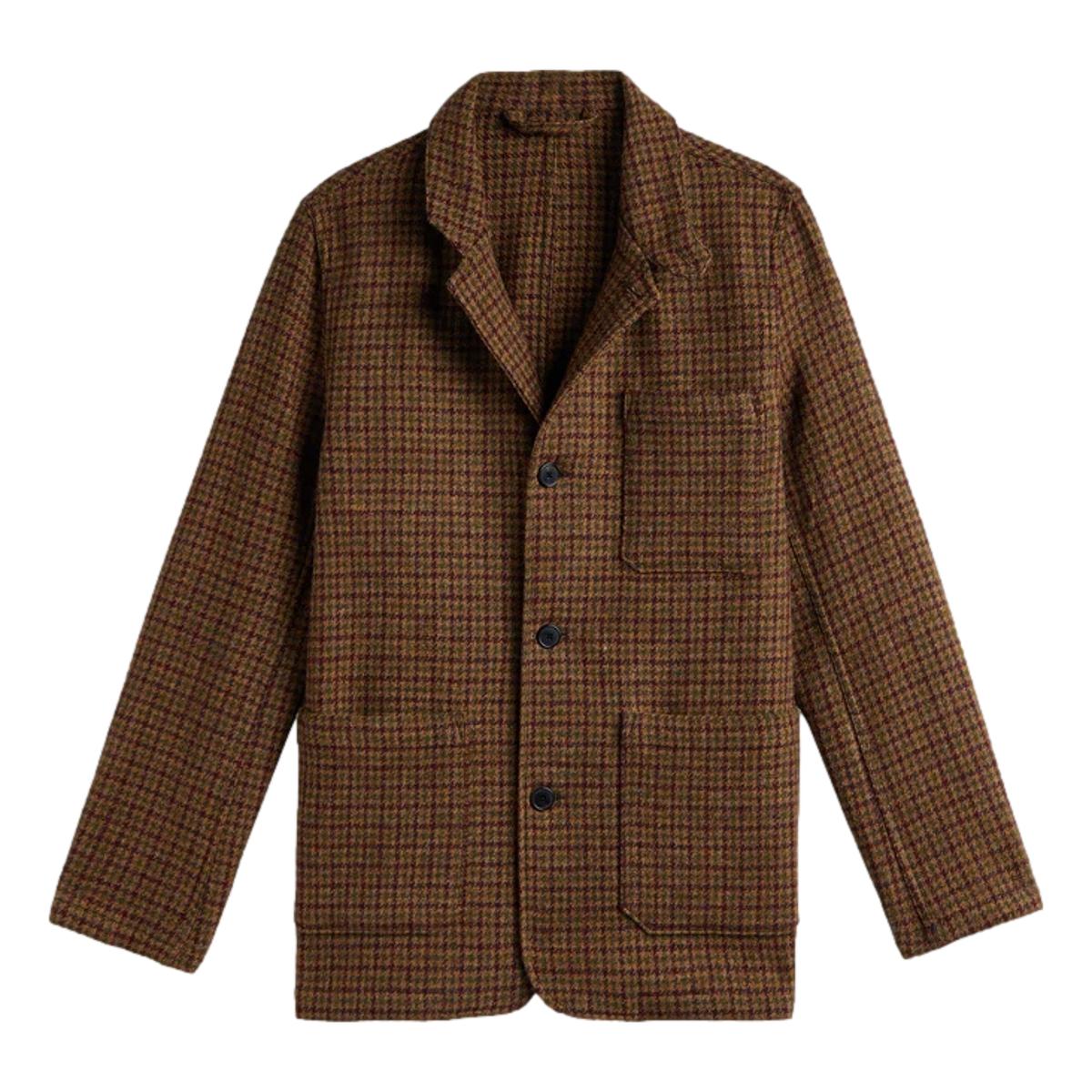 Working Blazer Wool Pied Poule - Blazer