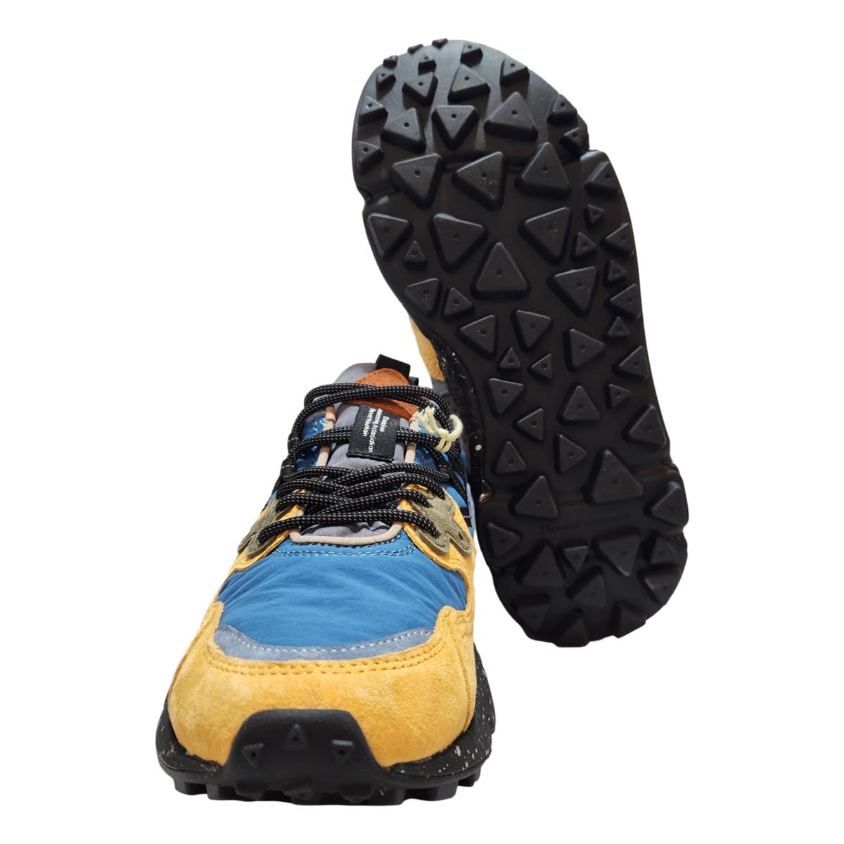 Yamano 3 Papaya-Black-Petrol - Shoes