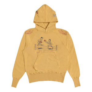 Yearbook Hoodie Mustard - Hoodie