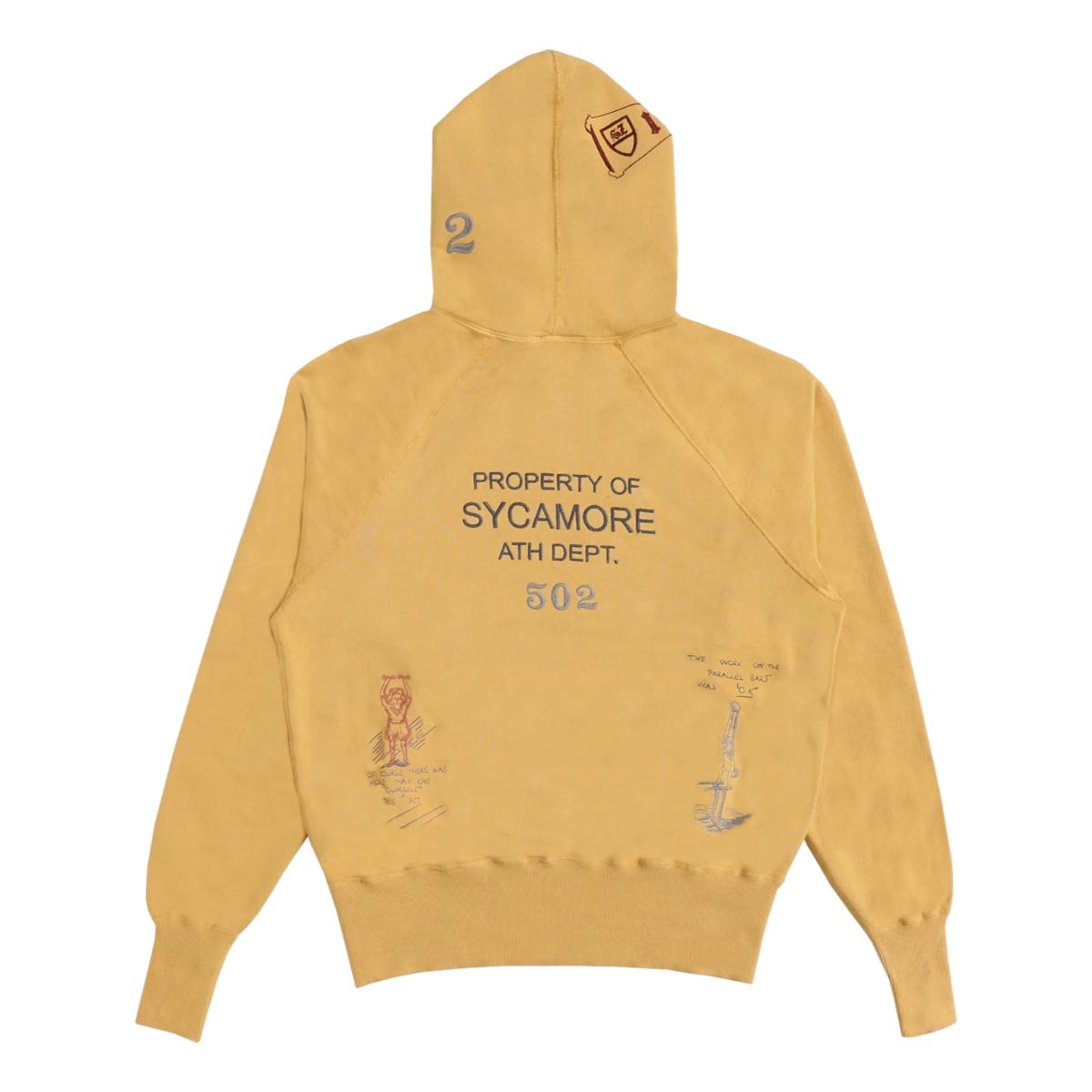 Yearbook Hoodie Mustard - Hoodie