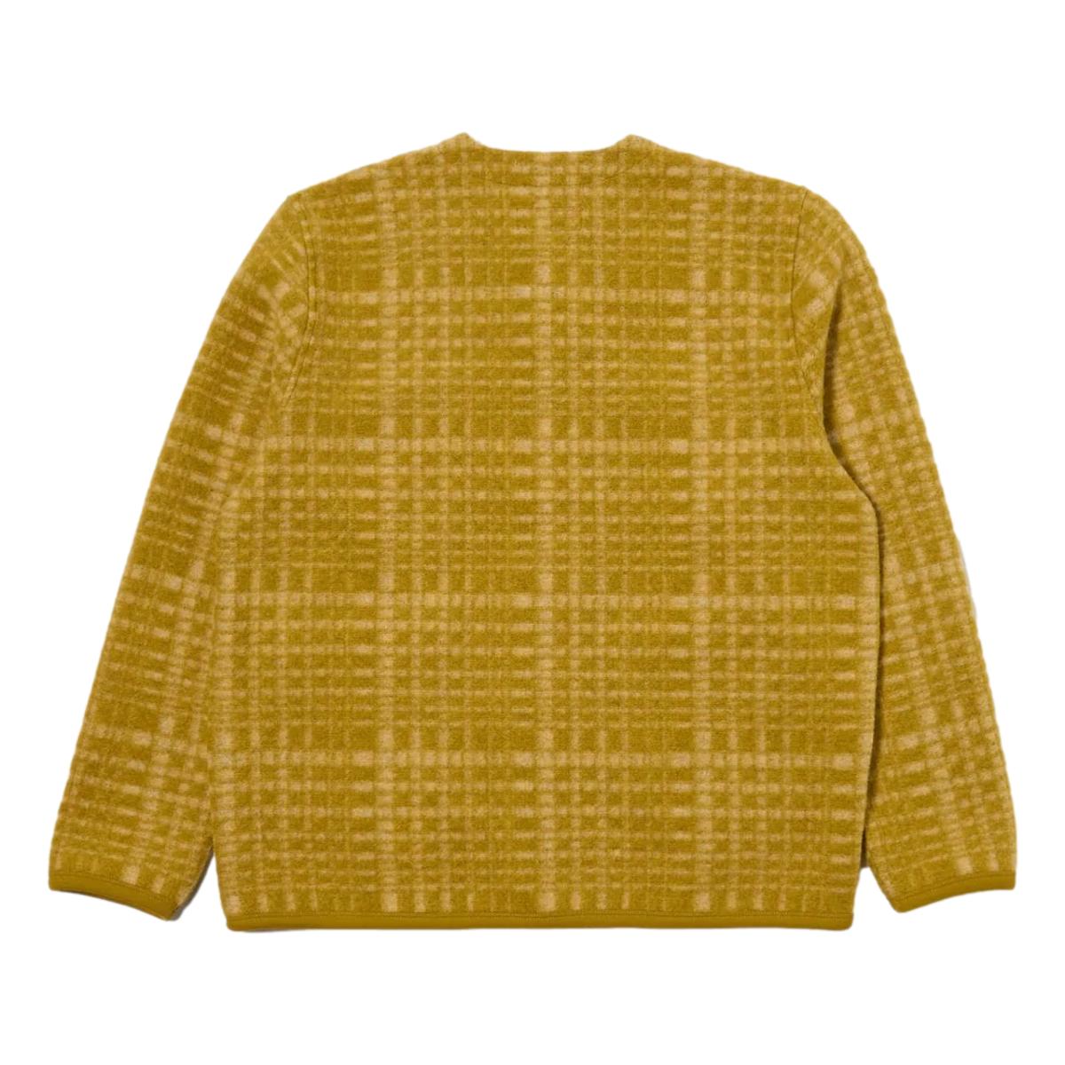 Universal Works - CYellow Telepass Fleece Cardigan- MILWORKS